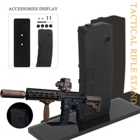 Tactical Rifle Stand Airsoft Launcher Support& Sniper Target Bracket AEG For Hunting Outdoor  Portable Sniper Tactical Gun Rack