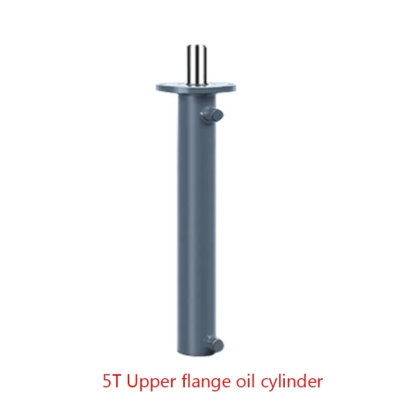 Hydraulic cylinder 5T upper flange cylinder complete two-way telescopic packaging pressure lift