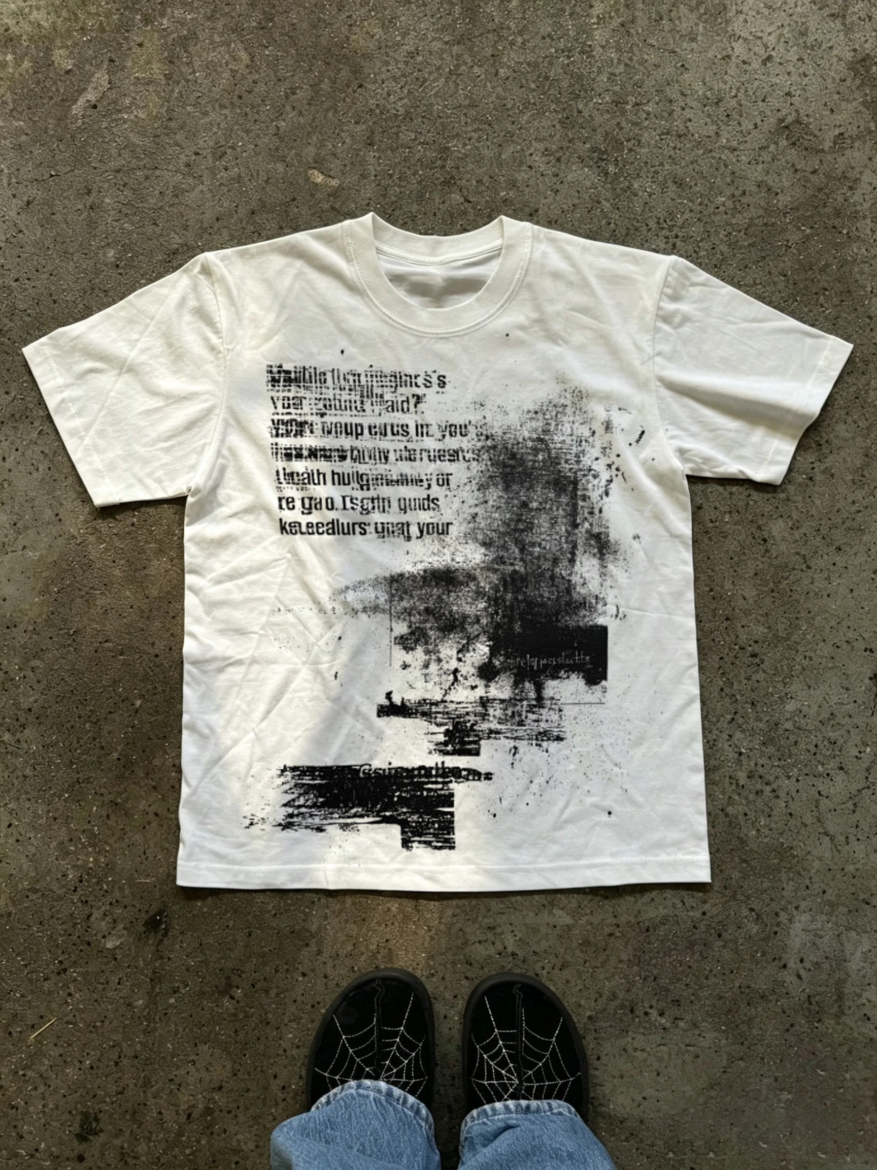 Summer New Arrival: Relaxed Fit, Crew Neck Design—Casual and Stylish, Leading Streetwear Trends. Printed T-Shirt. Unisex Style.