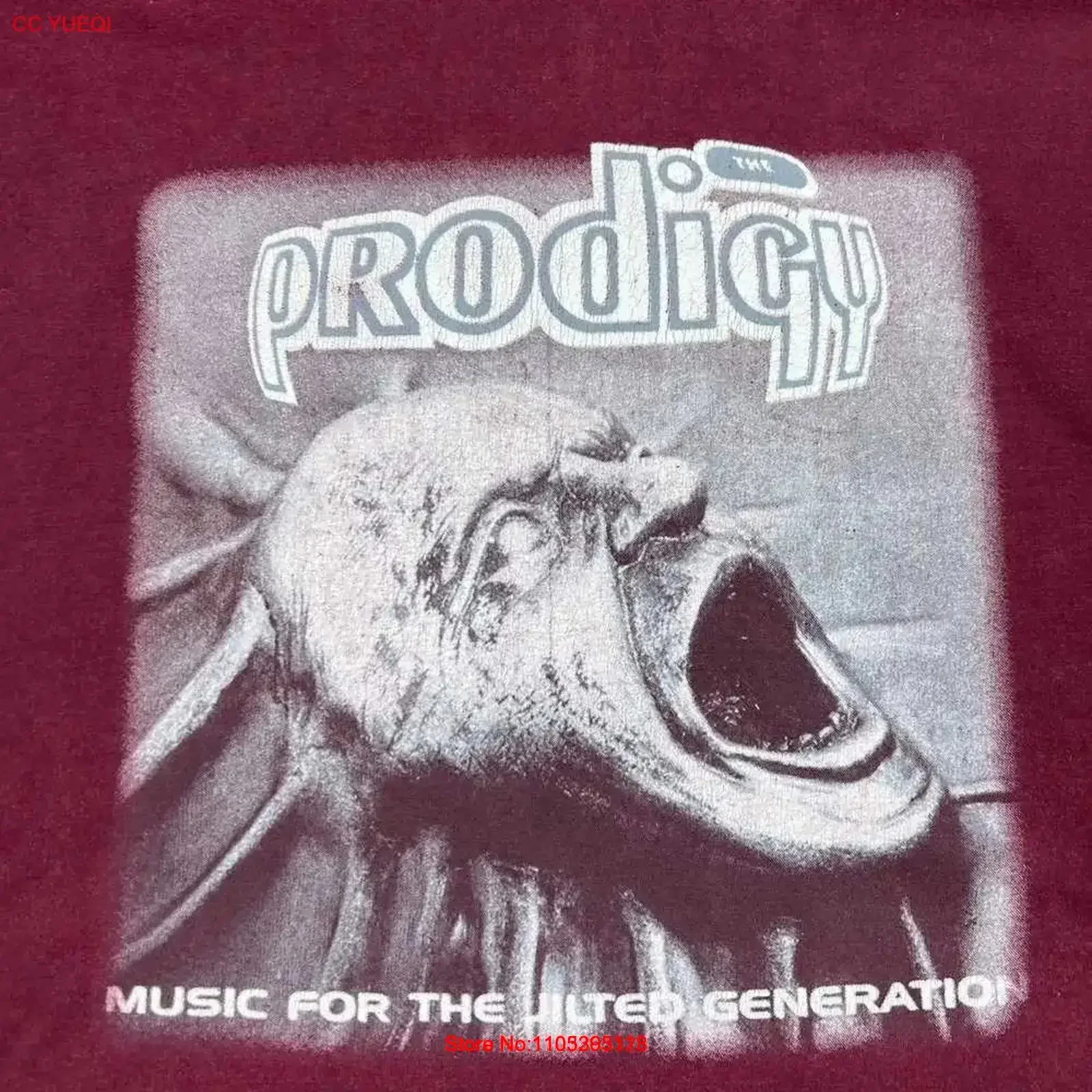 THE PRODIGY Band Music for Jilted Generation All Sizes T Shirt AR432 vintage Washed homme Stylish Top Everyday Wear vintage