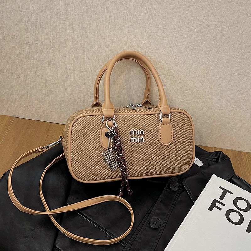 

Винтажная сумка с верхней ручкой, 2025 г., трансформируемая женская сумка через плечо и через плечо премиум-класса, архитектурная сумка «день-ночь»