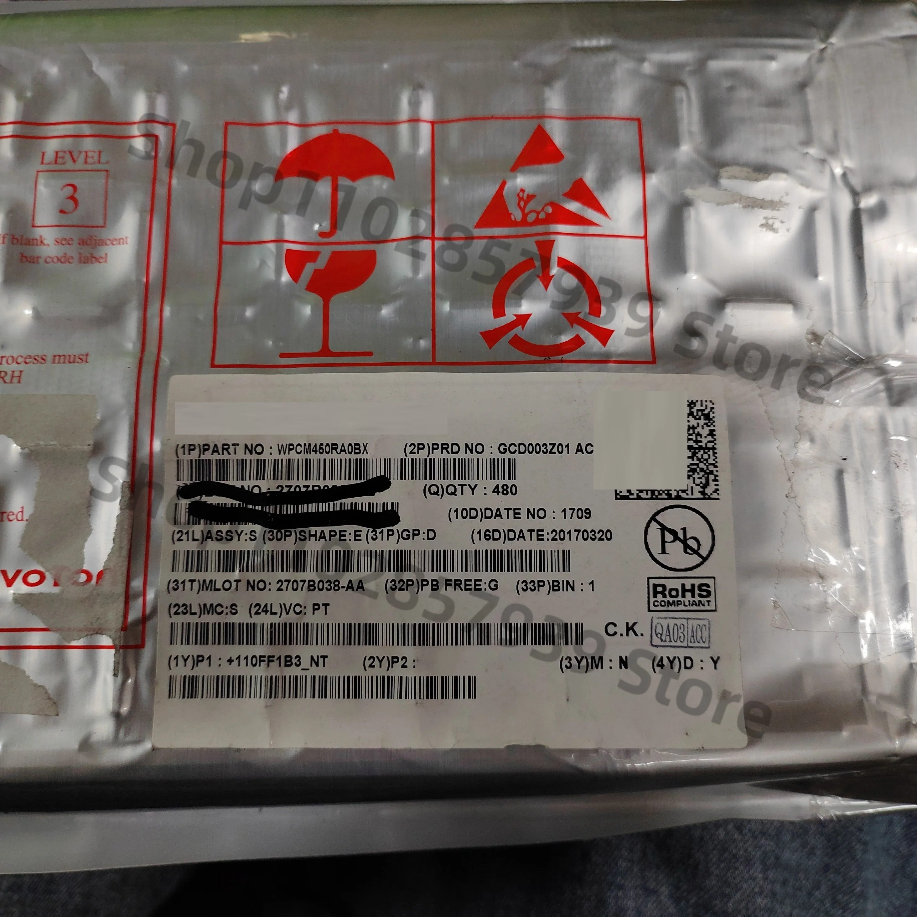 

WPCM450RA0BX BGA 1 шт./лот оригинальное место, бесплатная доставка