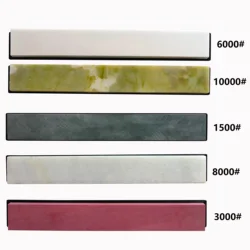 5pcs/set Premium Material Sharpening Stone 1500# 3000# 6000# 8000# 10000# Whetstone For Fixed Angle Knife Sharpener Ruixin Pro