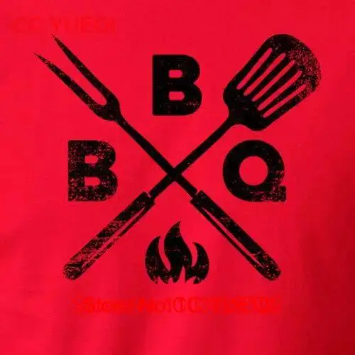 BBQ utensils summer tailgate grilling smoking barbeque camping cooking T-Shirt