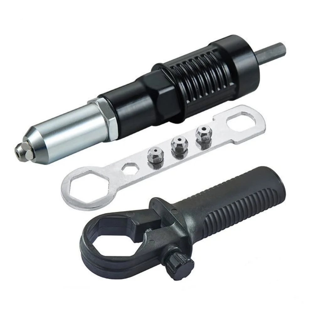 Electric Rivet Tool Adapter Connector For Cordless Drill Electric Nut Rivets Cordless Riveting Tool Insert Nut Pull Rivet Tool