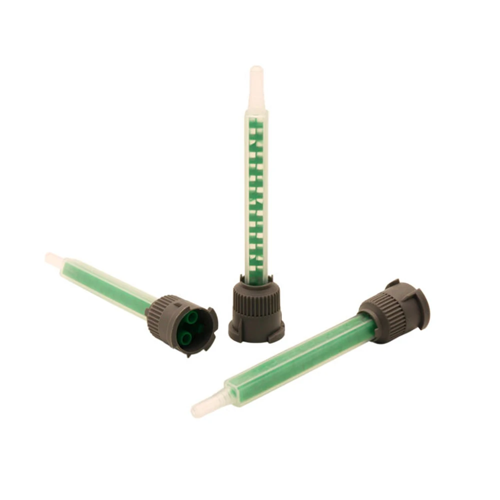 Imagem -02 - Bicos Ferramenta Prático Durável Misturador Misturando Estático Bico 1:1 Corrente Abs para Tubo Não-tóxico de Alta Qualidade