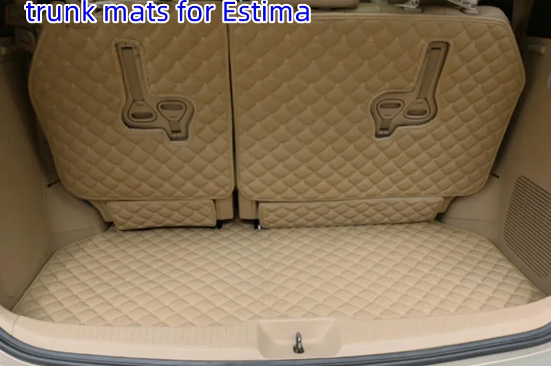 High quality! Special car trunk mats for Toyota Estima 7 8 seats 2020-2006 cargo liner boot carpets luggage cover,Free shipping