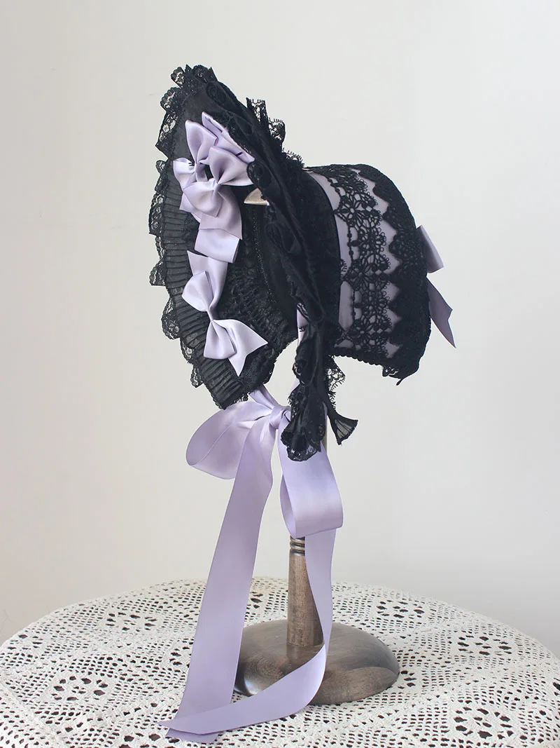 Handmade Lolita Straw Hat Top Hat