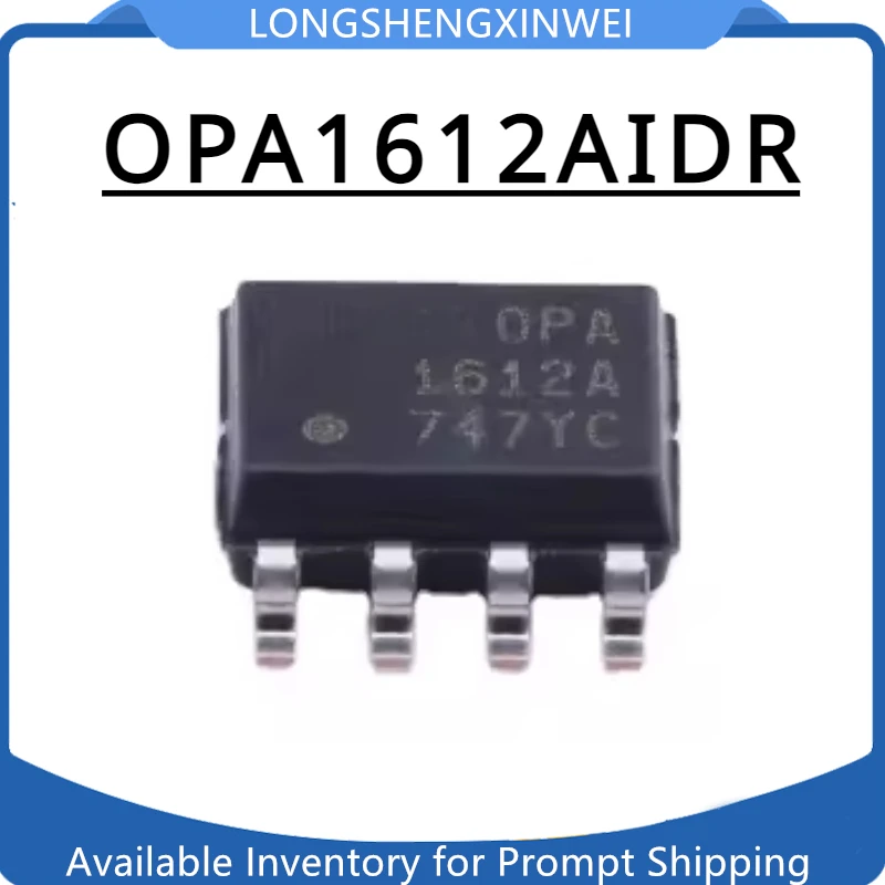 1PCS New  OPA1612AIDR OPA1612A OPA1612 SOP8 Original Audio Amplifier Chip