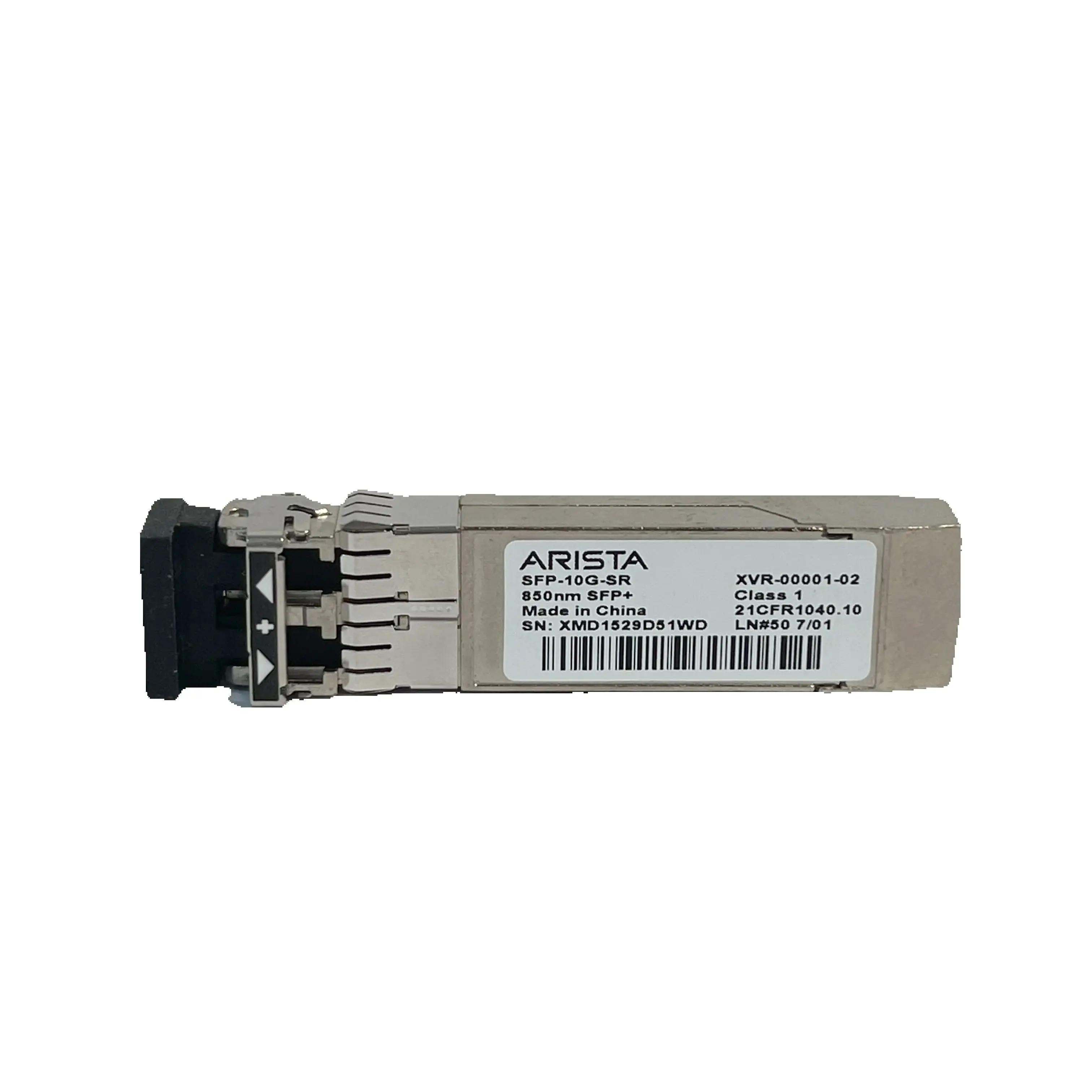أريستا SFP-10G-SR 10GBASE-SR SFP + وحدة الإرسال والاستقبال الضوئية XVR-00001-02