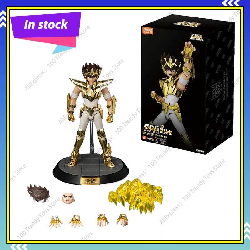 

Оригинальная фигурка BLOKES Saint Seiya Beyond Edition Pegasus Seiya EX, сборная модель, игрушка-конструктор