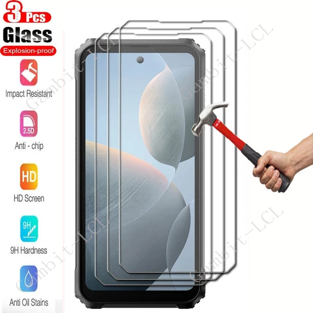 3 SZTUK do Blackview BV4800 BV5300 Plus BV6200 Pro BV8900 BV9300 N6000 Oscal C30 C70 S70 S80 Folia ochronna ze szkła hartowanego