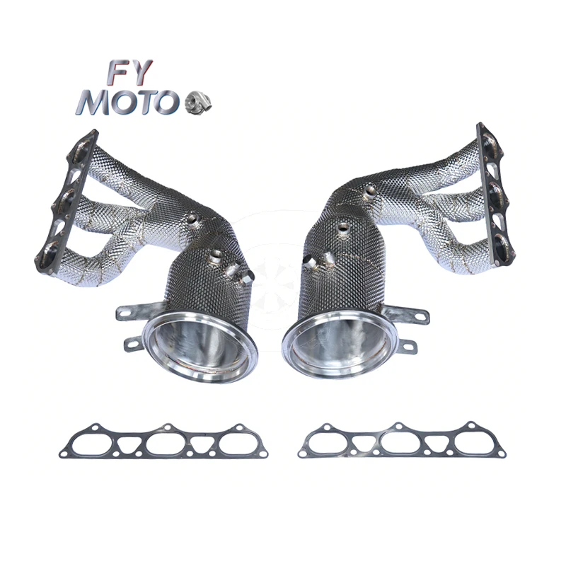 

Выпускной коллектор для Porsche 911 GT3 (992) 4.0 21-22 с теплозащитным экраном