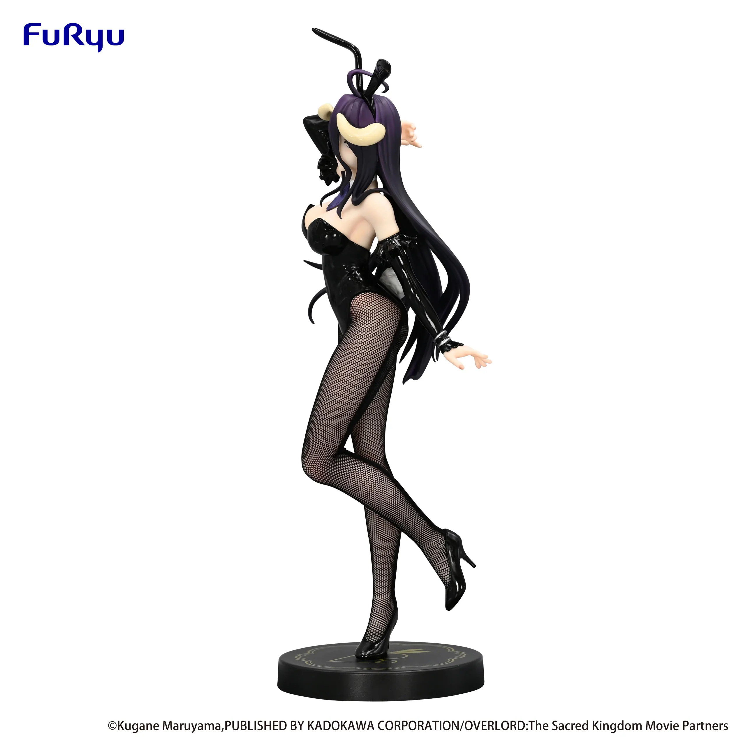 In Stock Furyu BiCute Bunnies Overlord Albedo Bunny Girl Desktop Cute Dolls Anime Action Figure Toy Gift Model Collection