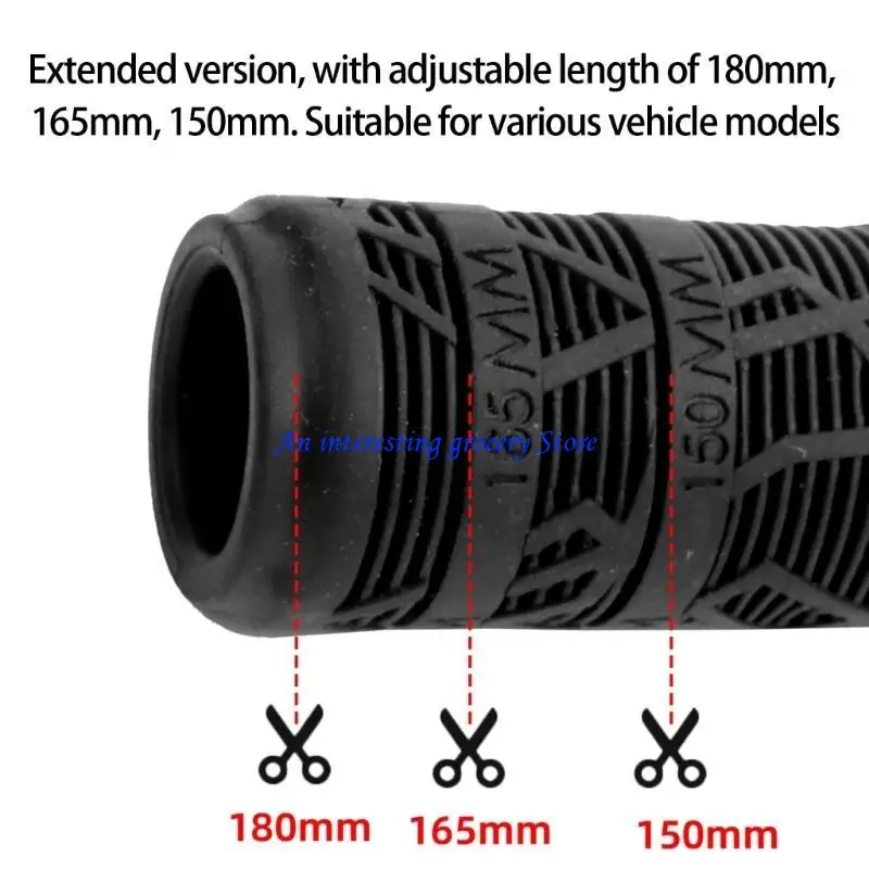 

652D амортизирующий чехол для ручек, ручки для велосипедного руля, нескользящий рукав для велосипедного руля, удобные ручки для