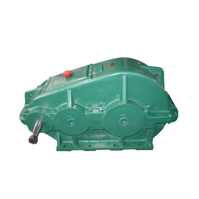 Gear reducer cylindrical transmission soft gear single stage 650 vertical gearbox