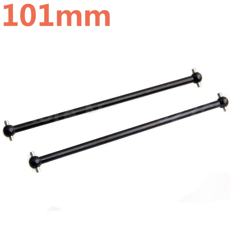 2Pcs For FS Racing 538104 Metal Front / Rear Dogbone 101mm 1/10 Scale Models RC Car Off Road Monster Truck Remote Control Cars