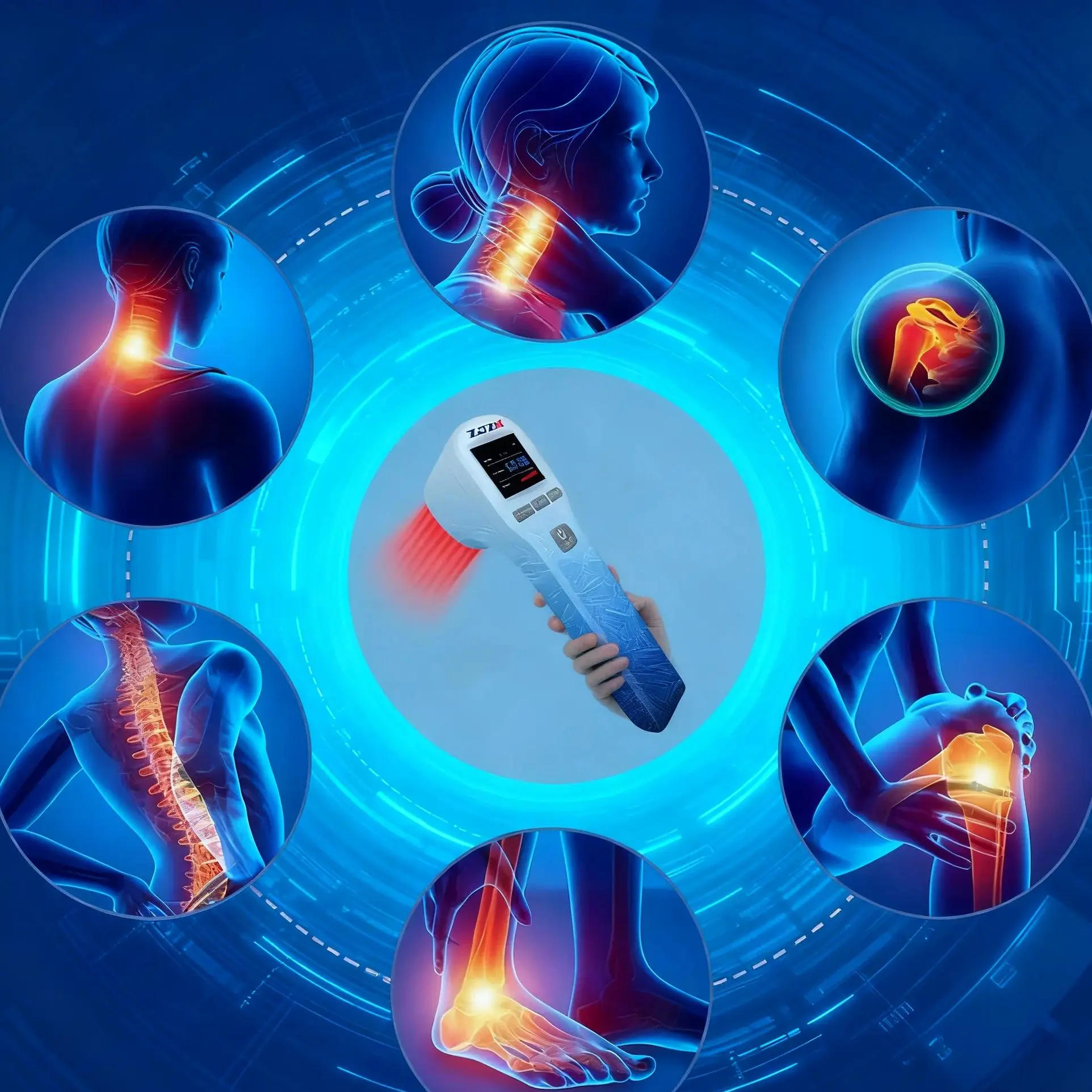 

Устройство для фототерапии красного света, низкоуровневая лазерная терапия для облегчения боли, ревматоидного артрита, оборудование для домашнего использования, люди и животные