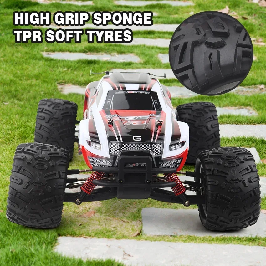 New Hengguan Four-wheel Drive Hg-104 High-speed Car 2.4g Off-road Flying Slope 1/10 Electric Remote Control Rc Car Boy Toy