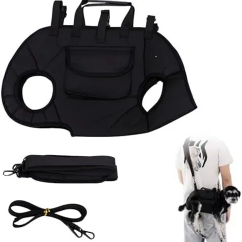 Mochila transpirable para perros pequeños con patitas fuera exterior - imagen 3