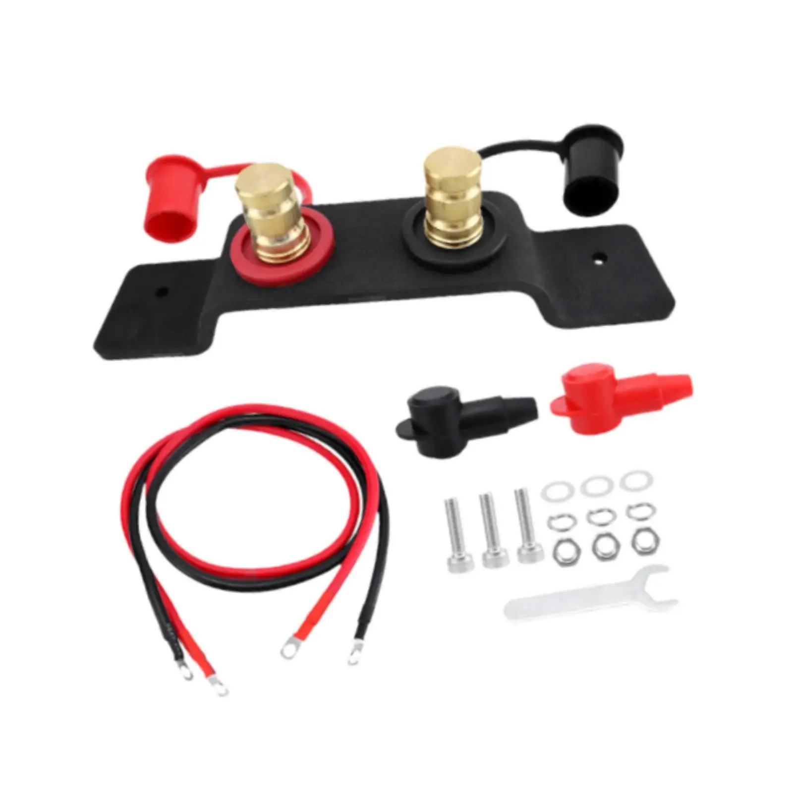 

Terminals Relocation Kit Tractors RV Automotive Battery Jumper Post Starter