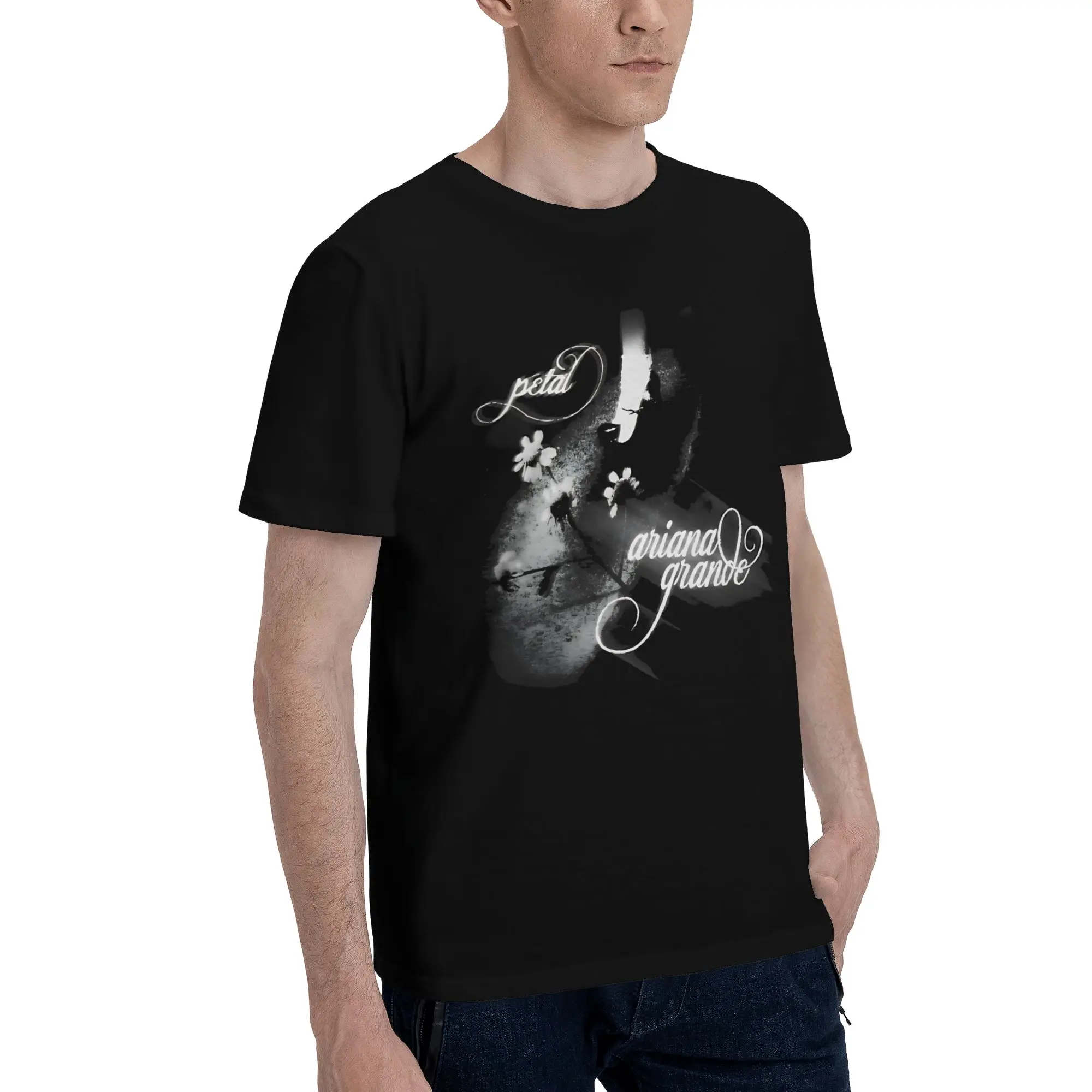 Men Women Printed Arianas Grandes The Eternal Sunshine Tour 2026 T Shirt Tee Pure Cotton  T-shirts Clothing