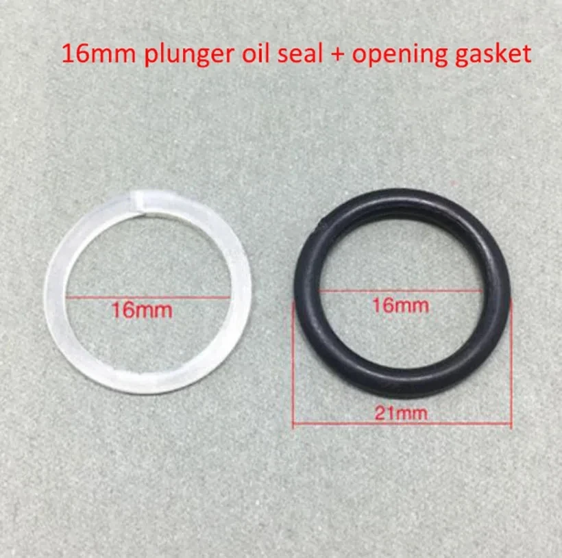 3 Tons Horizontal Hydraulic Jack Accessories 16mm Plunger Oil Seal Ring Soft Rubber Oil Seal