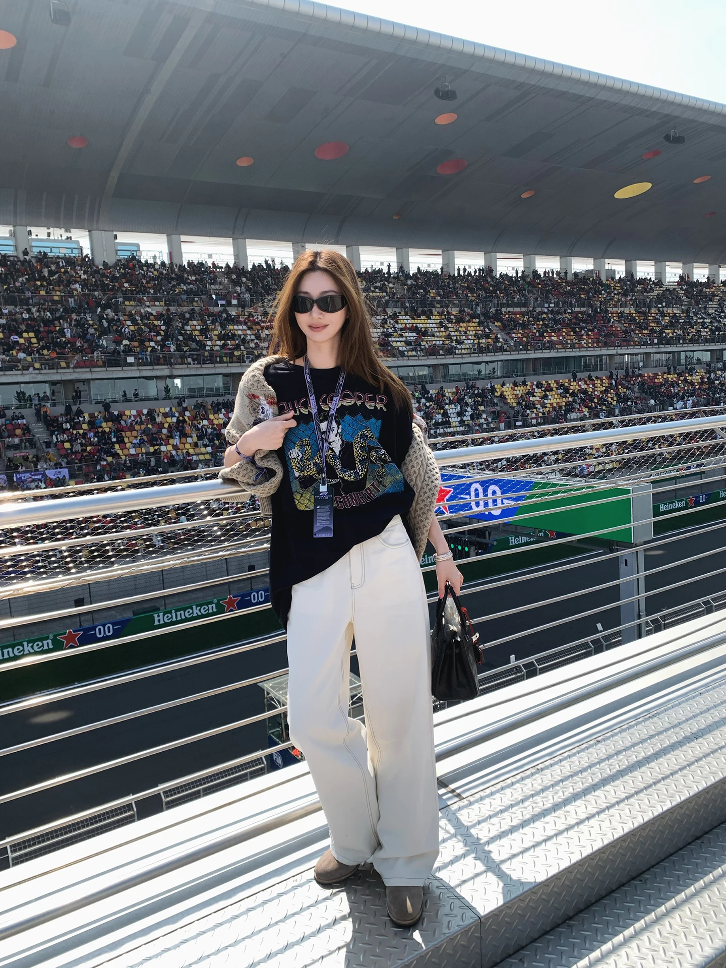 

Vcruan Ashige Straight Leg Good Fit Walking Pants Low Waist Loose Fit Cotton Jeans Ladies Spring Season Fashion Trend