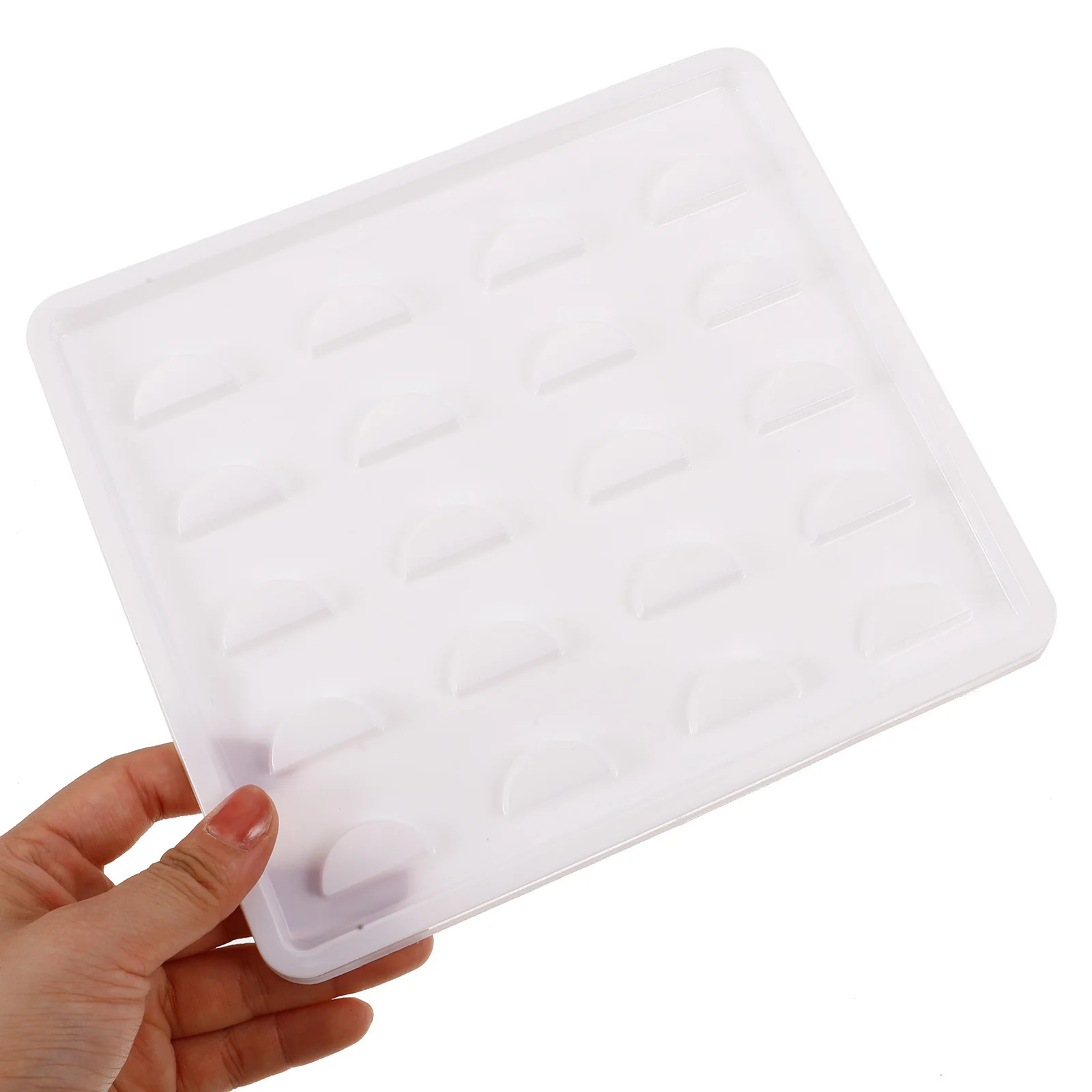 Valse wimper lade plastic wimper houder case organizer opbergdoos geschikt voor verschillende dichtheden wimper verpakking