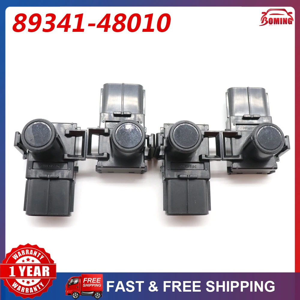 4 SZT. CZUJNIK PARKOWANIA PDC 89341-48010 Do Lexus RX270 RX350 RX450H GX400 Do Toyota Reiz Kijiang Innova Sienna Fortuner 8934160030