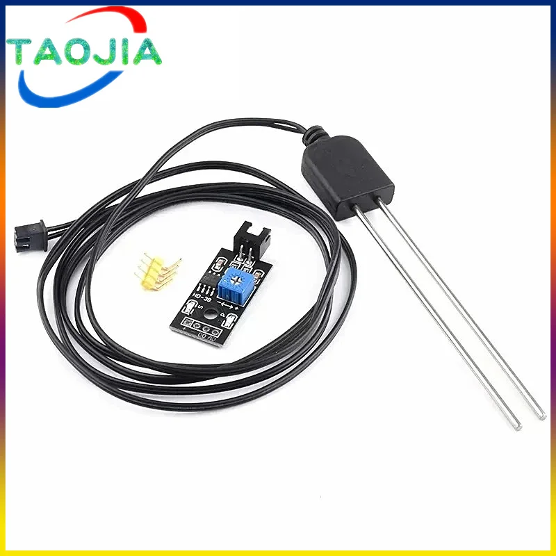 Soil Moisture Detector Module Soil Humidity Sensor Meter Hygrometer Water Tester Corrosion Resistance Probe DC 3.3-12V