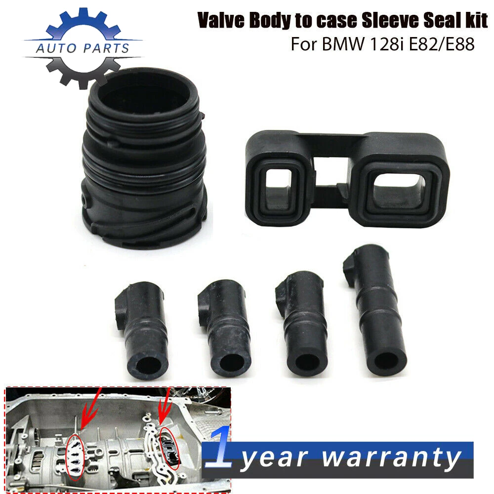 

6pcs 6HP19 6HP21 Transmission Sealing Tube Valve Body Sleeve Seal Kit For BMW