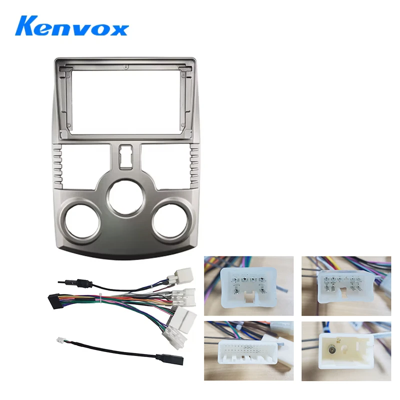 

Автомобильный радиоприемник с двойным DIN, 9-дюймовый мультимедийный видеоплеер, рамка для Toyota RUSH DAIHATSU TERIOS 2006-2011, комплект отделки панели приборной панели