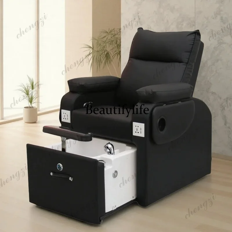 Integrated Lounge Manicure Table Electric Sofa Eyelash Extension Foot Bath Manicure Table Simple Massage Furniture