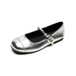 Ladies Cross Tied Shoes Monk Strap Flat Shoes Spring Fall Girls Casual Shoes