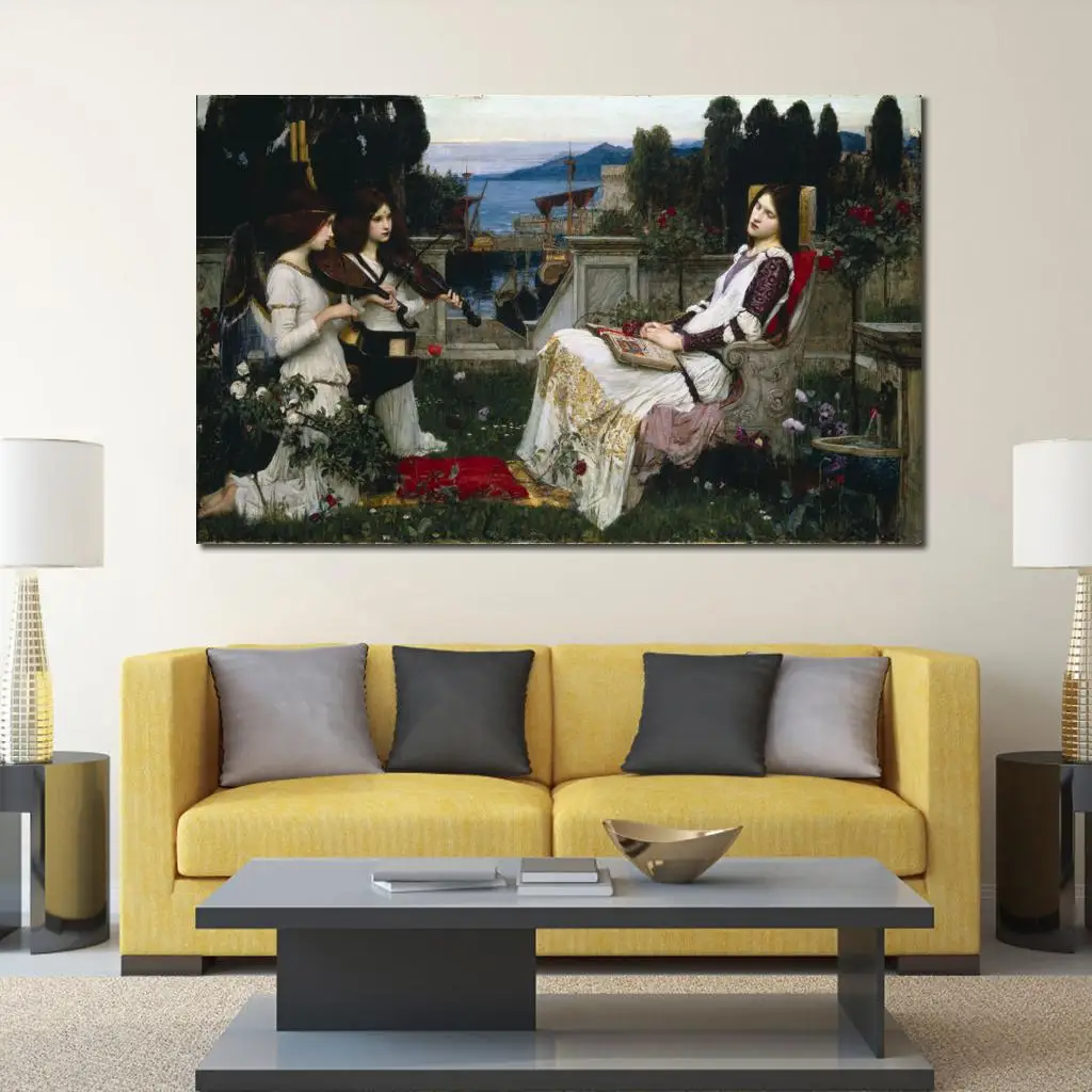 Saint Cecilia John William Waterhouse painting for sale Hand painted High quality