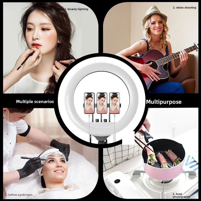 ANLAIKE RL21 RL18 인치 뷰티 라이트 LED 라이브 방송 전문 사진 촬영 조명
