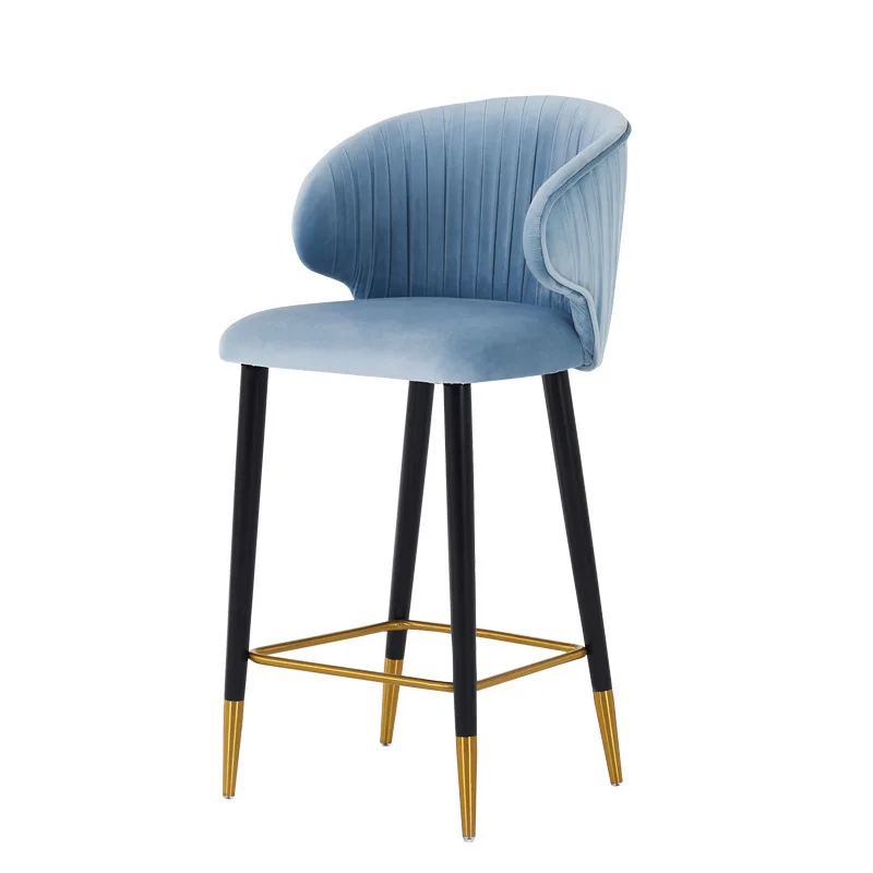 

Light luxury dining chair bar
