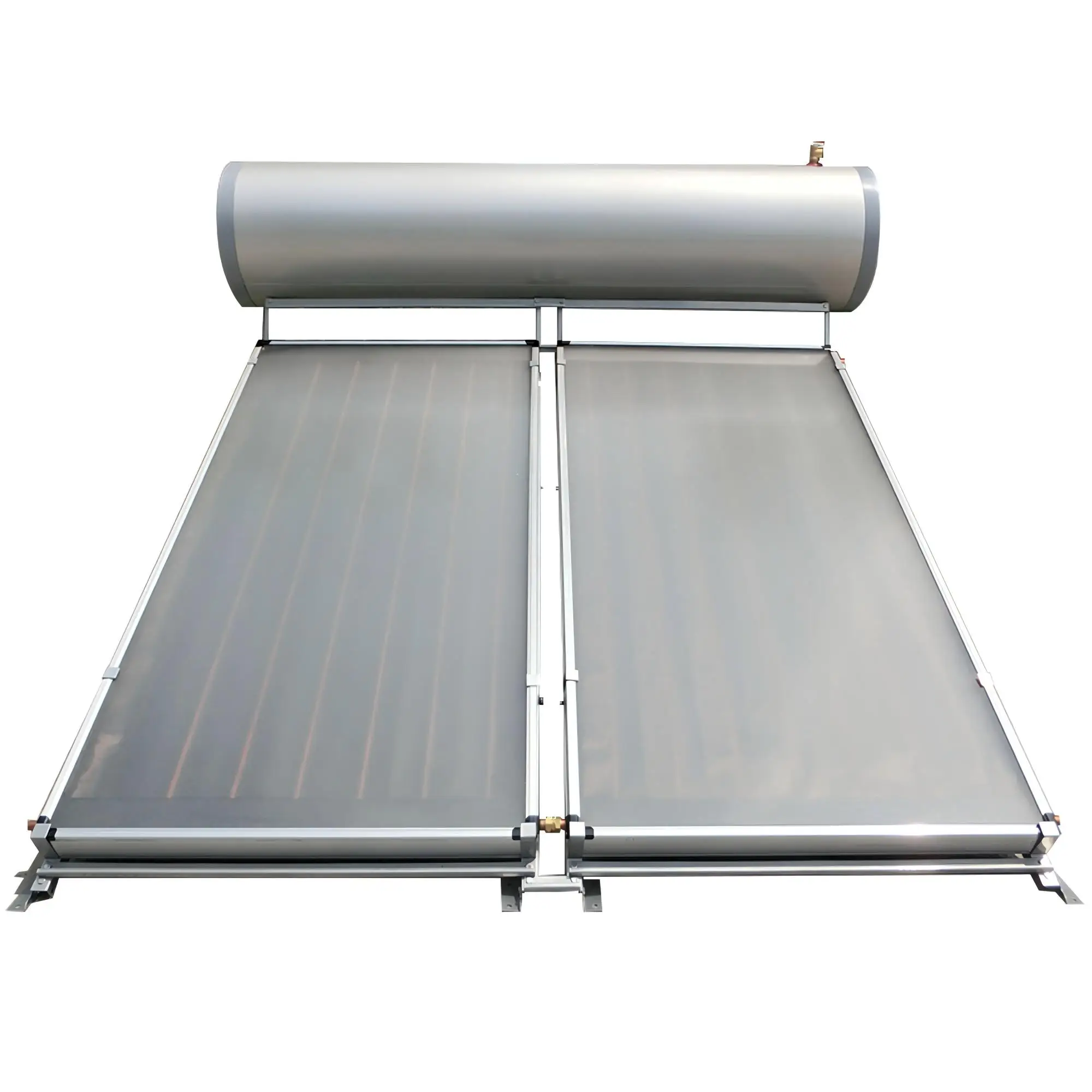 2026 High Efficiency Pressurized Flat Solar Panel Energy Water Heater 100-300L Stainless Steel for Commercial & Outdoor Usepromo
