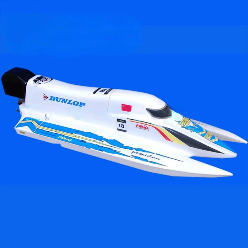 The New F1 Racing Boat Brushless Electric Speedboat Empty Boat Version Simulates A Remote Control Boat Model