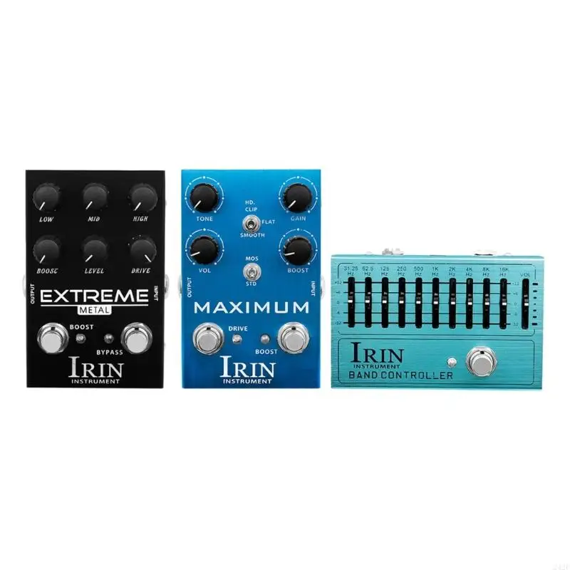 

242F Mini Guitar Effector Electric Guitar Pedal Distortion Overdrive B-box/Blue Delay