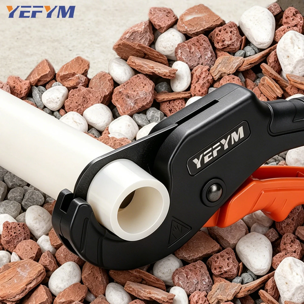 Ratchet PVC Pipe Cutter,Cuts up to 2-1/4
