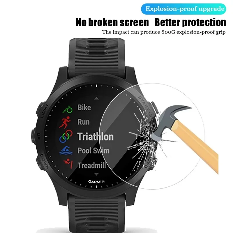 Tempered Glass for Garmin Forerunner 945 935 735 Screen Protector on for Garmin Forerunner 945 935 735 Glass Protector Film Foil