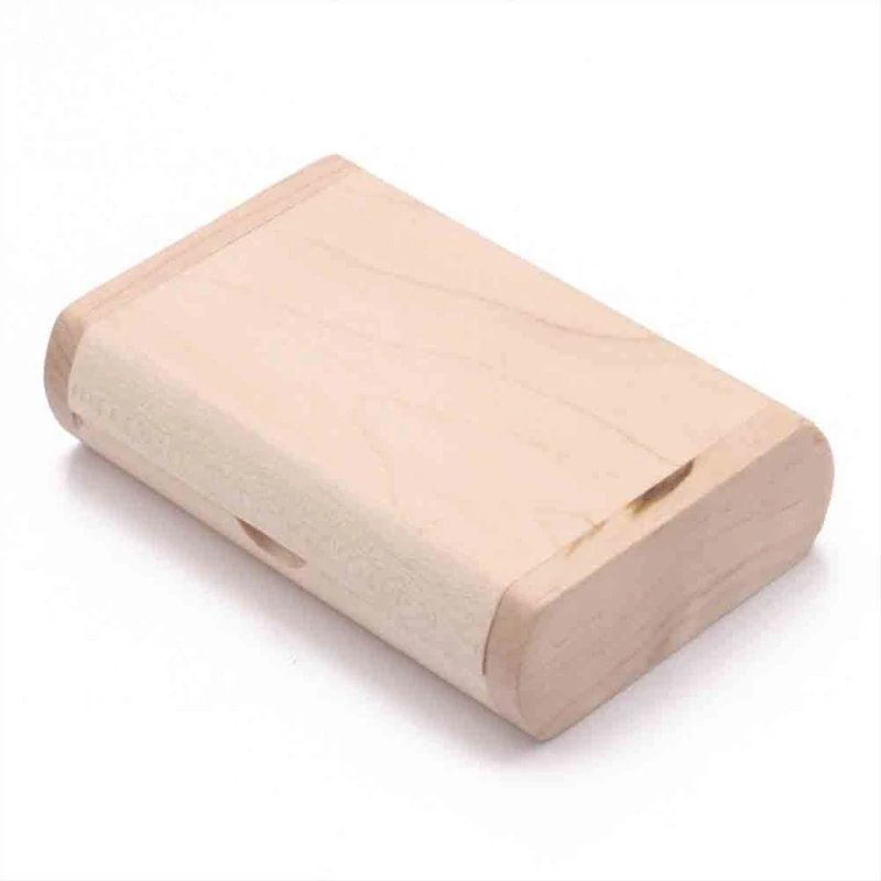 USB Flash Drive U Disk Memory Stick External Memory Wooden Flash Drive With Box Portable U Disk