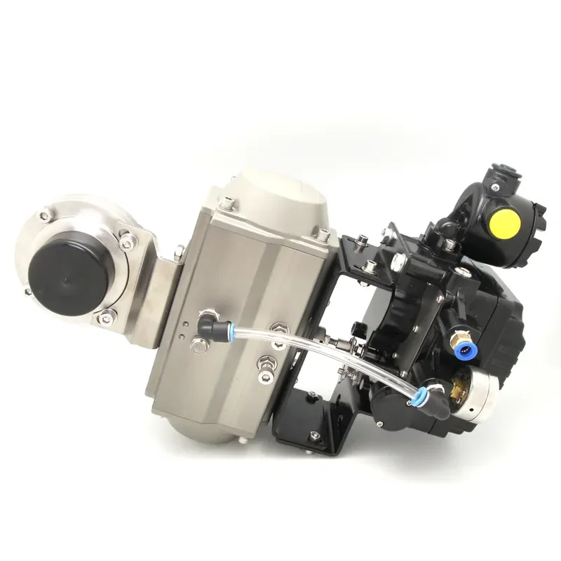 Electric Stainless Steel Pneumatic Butterfly Valve 1/2
