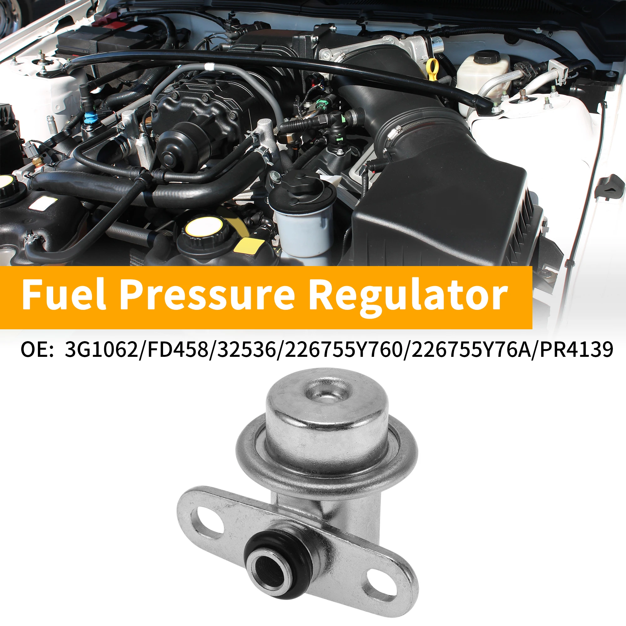 

Регулятор давления топлива UXCELL Регулятор топливного насоса No 3G1062 для Infiniti FX35 04-08