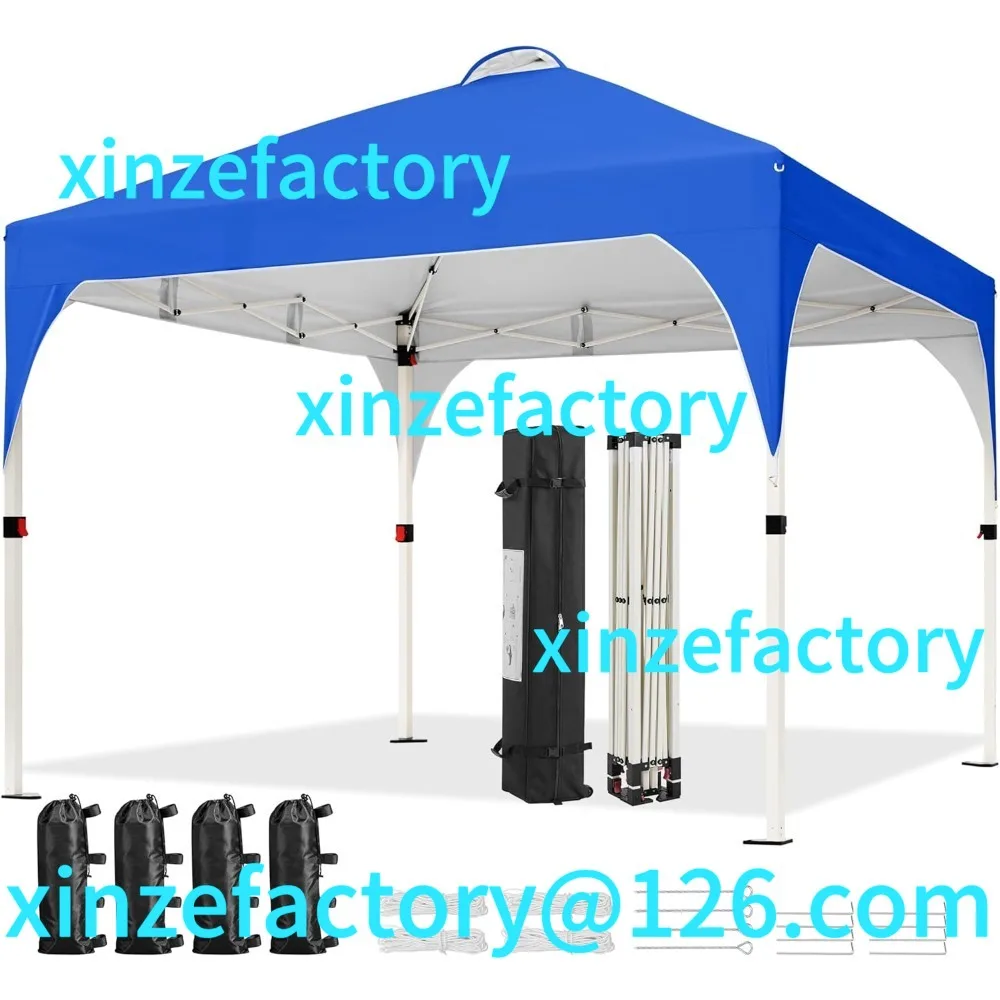 

Customizable Up Canopy with Vent, Easy Set Up Tent, Instant Sun Shelter Canopy with Wheeled Bag
