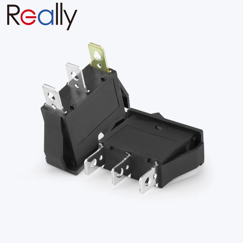 REALLY 15A 250V/20A 125V AC Rocker Switch KCD3 ON-OFF Boat Marine Electrical Equipment With 220V Light Power Switch