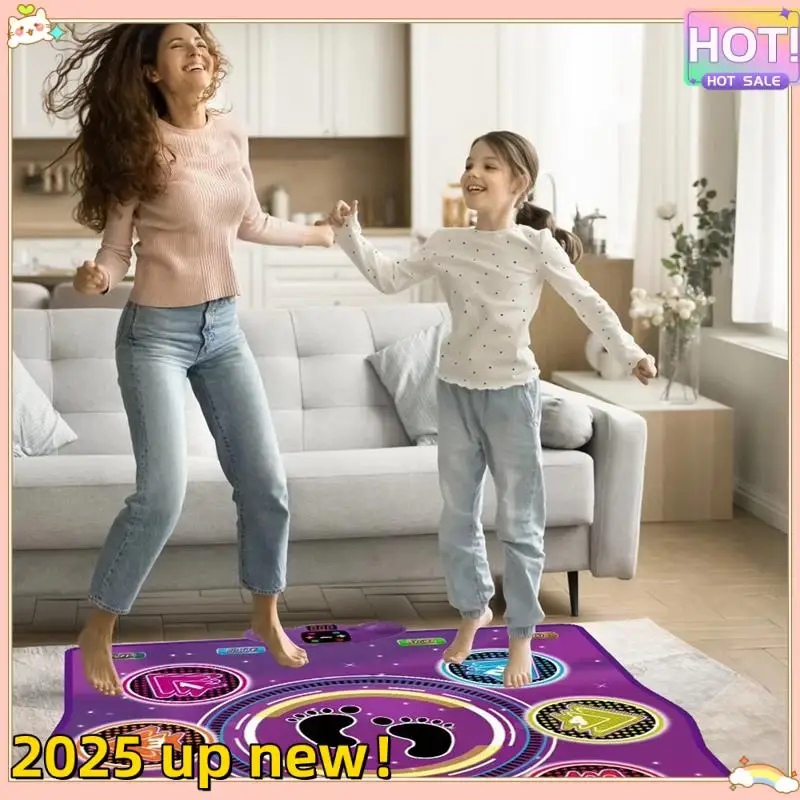 

Stylish-Multi-Functional Wireless Electronic Dance Mat For Family Fitness And Games For Kids And Adults