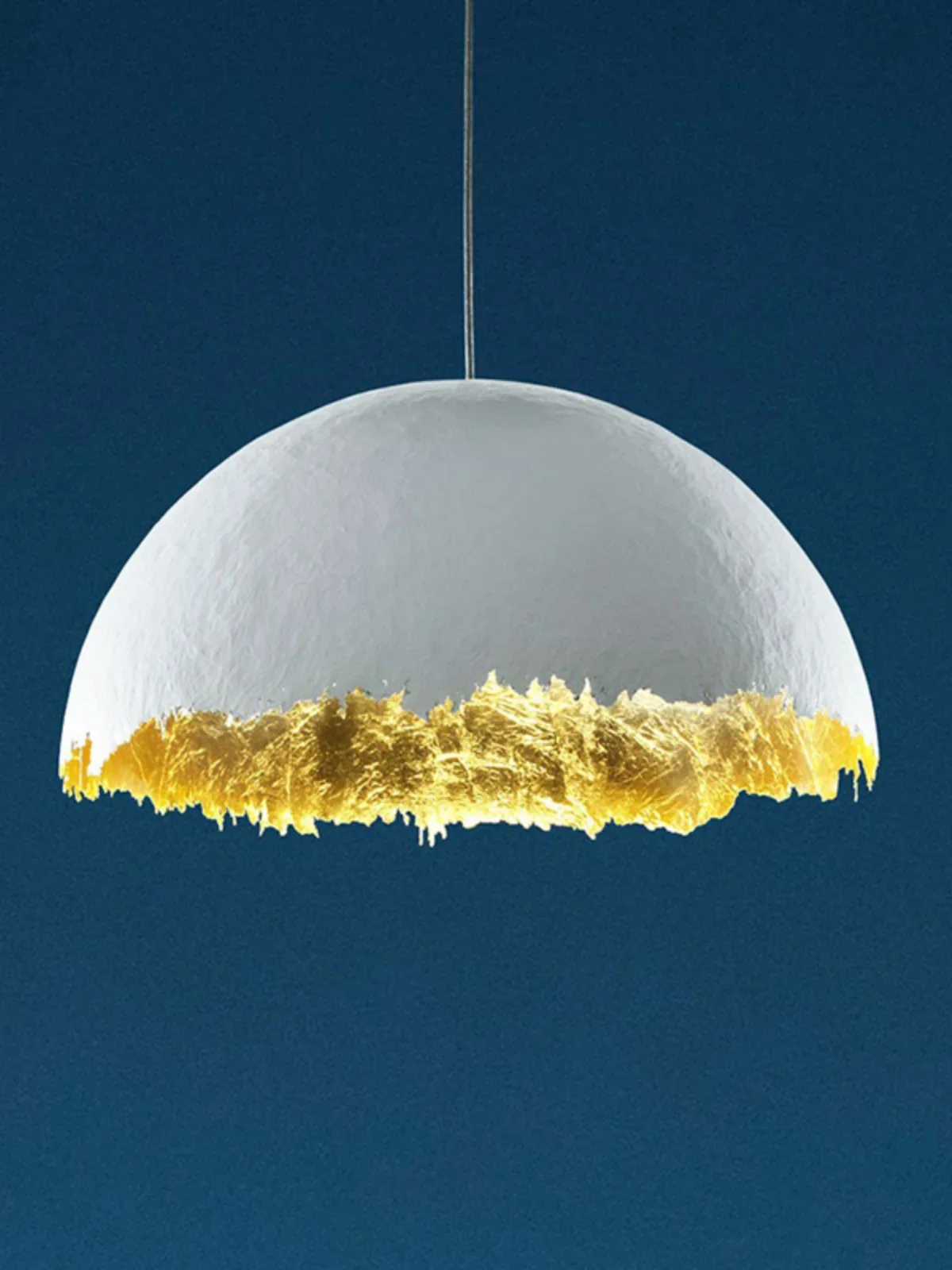 Chandelier Eggshell acrylic resin ball Danish design Light studio lighting Art Simple living room luxury lighting